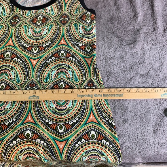 Vintage MCM 70’s, boho, groovy, mod, retro, very Much a Vibe dress - Picture 9 of 11